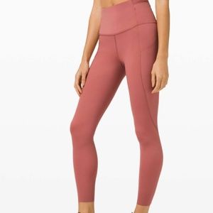 Lululemon Fast and Free Super High Rise Tight 25" Elite Size 10